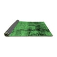 thumbnail image 2 of Ahgly Company Indoor Square Oriental Emerald Green Industrial Area Rugs, 7' Square, 2 of 4