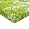 thumbnail image 2 of Ambesonne Tree Fitted Sheet, Nature Summertime Green, Twin XL Size, Green, 2 of 3