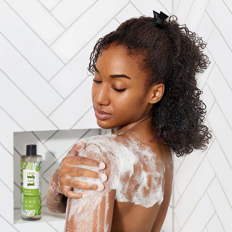 Love Beauty and Planet Body Wash, Kiwi & Peptides 20 fl oz, Vegan