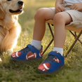 thumbnail image 4 of Uourmeti Boys Slip on Football Shoes Size 12.5 Little Kid School Sneakers Knitted Mesh Sports Shoes Breathable Lightweight Running Tennis Walking Shoes Fashion Athletic Casual Sneaker, 4 of 7