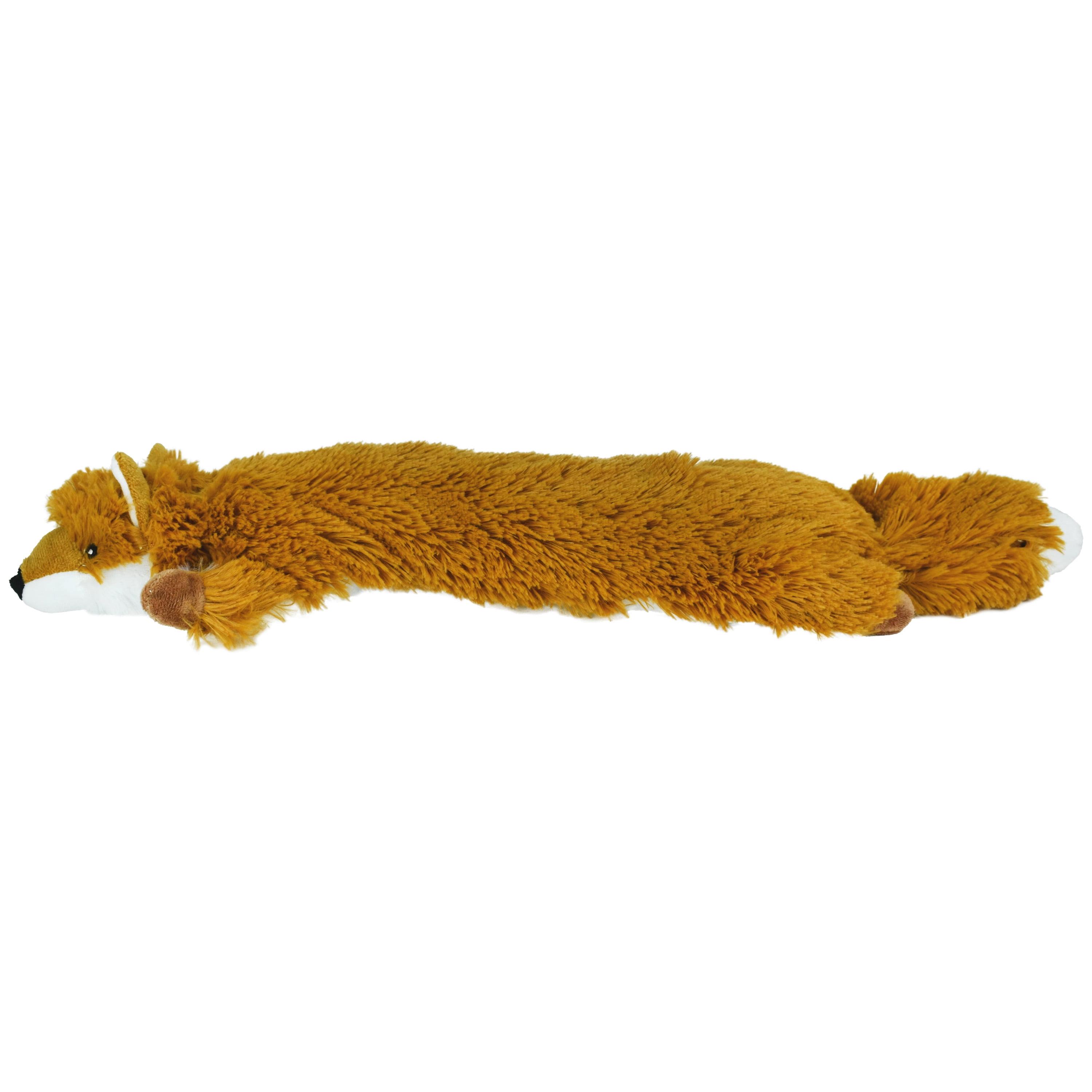 Vibrant Life Cozy Buddy Long Fox Plush Dog Toy, Character May Vary, Chew Level 1