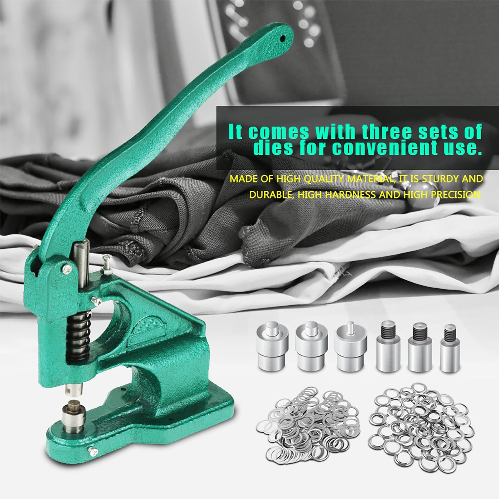 Eyelet Machine, Grommet Machine 1pc 3 Dies For Banners Signs For