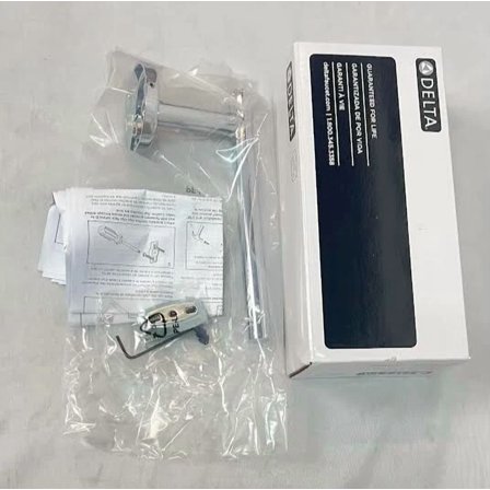 Delta Trinsic Wall Mount Toilet Paper Holder Bath Accessory In Polished Chrome