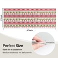 thumbnail image 5 of White Christmas Folk Pattern Kitchen Rug Mat,Kitchen Runner Rugs Non Skid Washable,Decorative Kitchen Floor Mats for Kitchen,Sink,Laundry,17"X47", 5 of 5