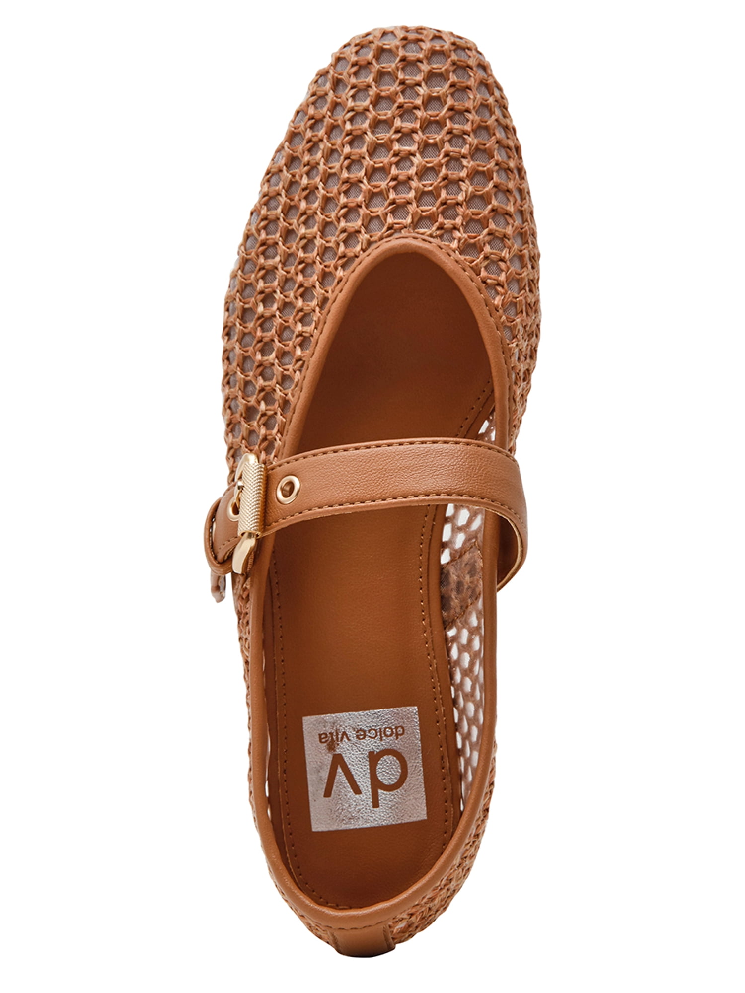 DV Dolce Vita Women's Mulaney Woven Mary Jane Flat