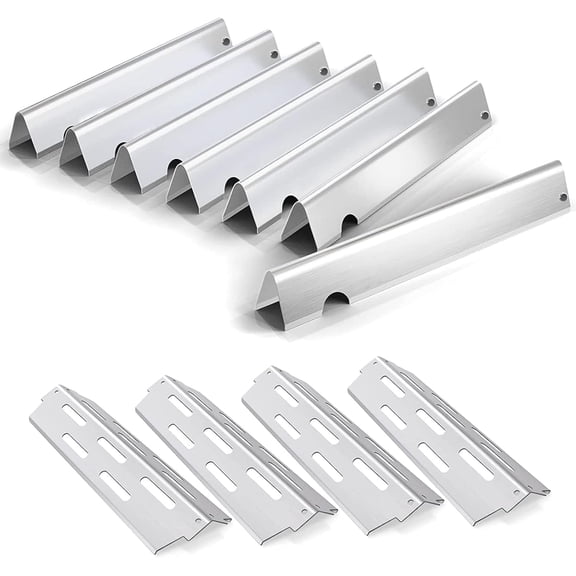 Genesis II Flavorizer Bars 66033 Heat Deflector 66041 for Weber GS4 Genesis 2 E-410/E-415/E-435, 17" Grill Parts for Genesis II LX E-440 Series Gas Grills