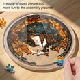 thumbnail image 5 of Tarmeek Halloween Decorations Acrylic Puzzle Sun Catcher Hanging Ornament for Window, Irregular Light-Catching Home Decor Gift for Adults, 7.4in, 5 of 9