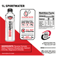 BODYARMOR SportWater, 1 Liter 6 Pack