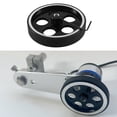 thumbnail image 1 of 300mmX8mmX18mm Industrial Aluminum Rubber Measuring Encoder Meter Wheel for Industrial Encoder Encoder, 1 of 9