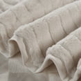 thumbnail image 7 of Home Soft Things 4 Piece Tatami Quilted Faux Fur Bedspread - Taupe - Oversize King (120" x 120"), 7 of 7