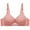 Hot Pink, variant on asdoklhq Summer Fall Sports Bras for Women 2026,Womens Fashion Plus Woman's Solid Color Comfortable Hollow Out Perspective Bra Underwear No Rims