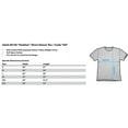 thumbnail image 2 of Trevco  WBT514-HA-2 Friends & Pivot Regular Fit Adult Heather Short Sleeve T-Shirt, Navy - Medium, 2 of 2