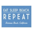 thumbnail image 2 of Hermosa Beach, California, Eat, Sleep, Beach, Repeat, Simply Said (1000 Piece Puzzle, Size 19x27, Challenging Jigsaw Puzzle for Adults and Family, Made in USA), 2 of 4