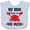 AE-Light Blue, variant on Inktastic Mimi Loves Me Grandson Boys or Girls Baby Bib