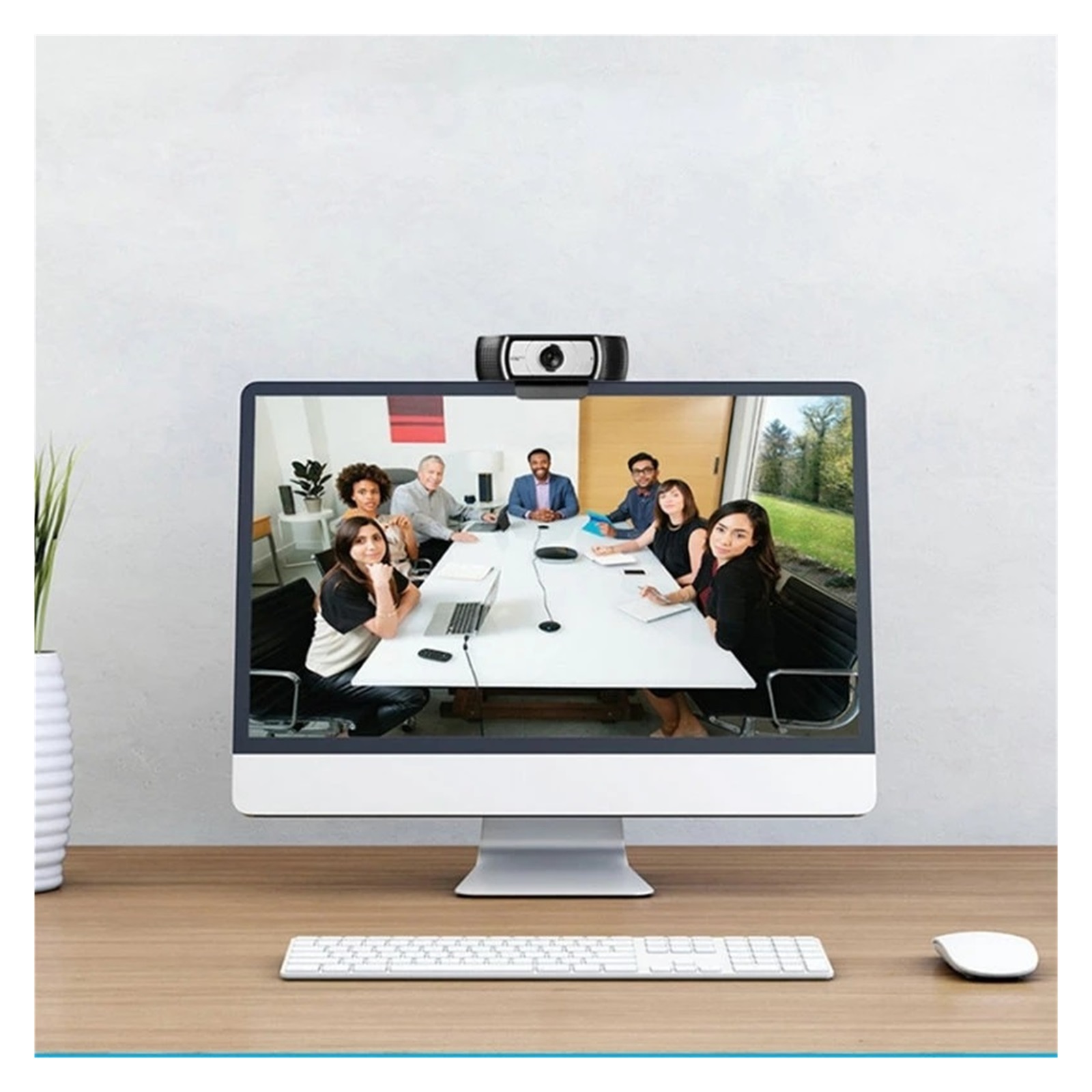 HD 1080P Webcam For Computer Zeiss Lens USB Video Camera 4 Time Digital Zoom Upgrade For Conferencing, Live Streaming, Recording ,HD Video