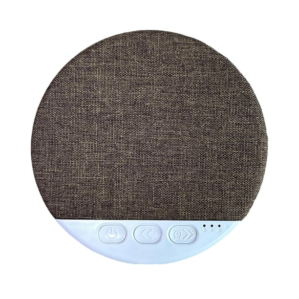 Altavoz bajo la almohada de alto rendimiento, compacto, premium, práctico para dormir. Marrón