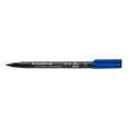 thumbnail image 2 of Marcador Permanente STAEDTLER Lumocolor 314-3 Punta Ancha 1.0 mm Azul Paquete de 10, 2 of 4