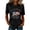Black, variant on 250th Anniversary USA Shirt Womens States 250th T Shirt American Flag Graphic Tee 4 of July Top Womens Summer Essentials Tops