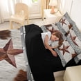 thumbnail image 4 of Feelyou Texas Stars Bedding Comforter Set 7pcs, Southwestern King Bedding Sets, 4 of 7