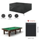 thumbnail image 4 of Cubierta de mesa de billar impermeable de 8 pies cubierta de mesa de billar plegable a prueba de polvo, 4 of 7