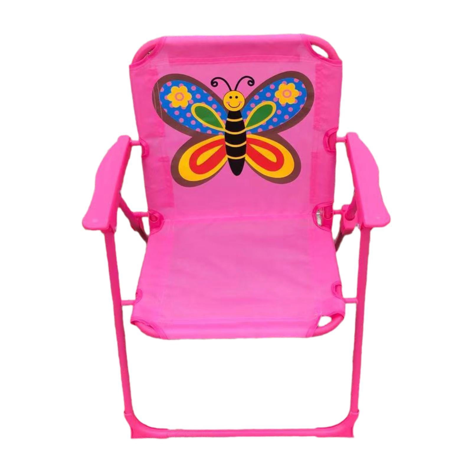 Chaise Pliante Pour Enfants - Design Licorne - Porte-gobelet Intégré - Pour Camping, Pique-nique, Plage - Pliable Et Légère (1,36 Kg)