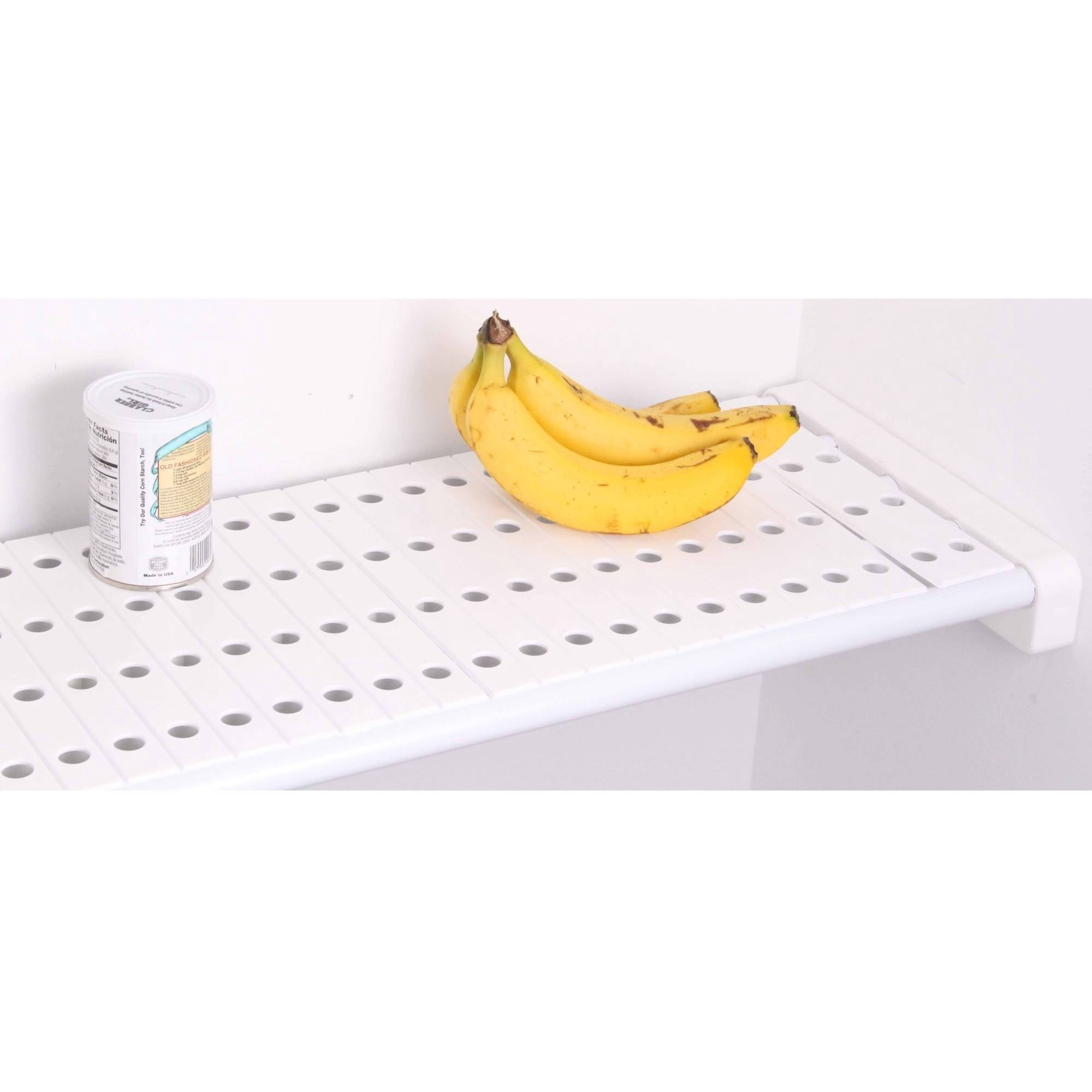EZ Shelf Shelf Top for Closet and Garage Shelves  White