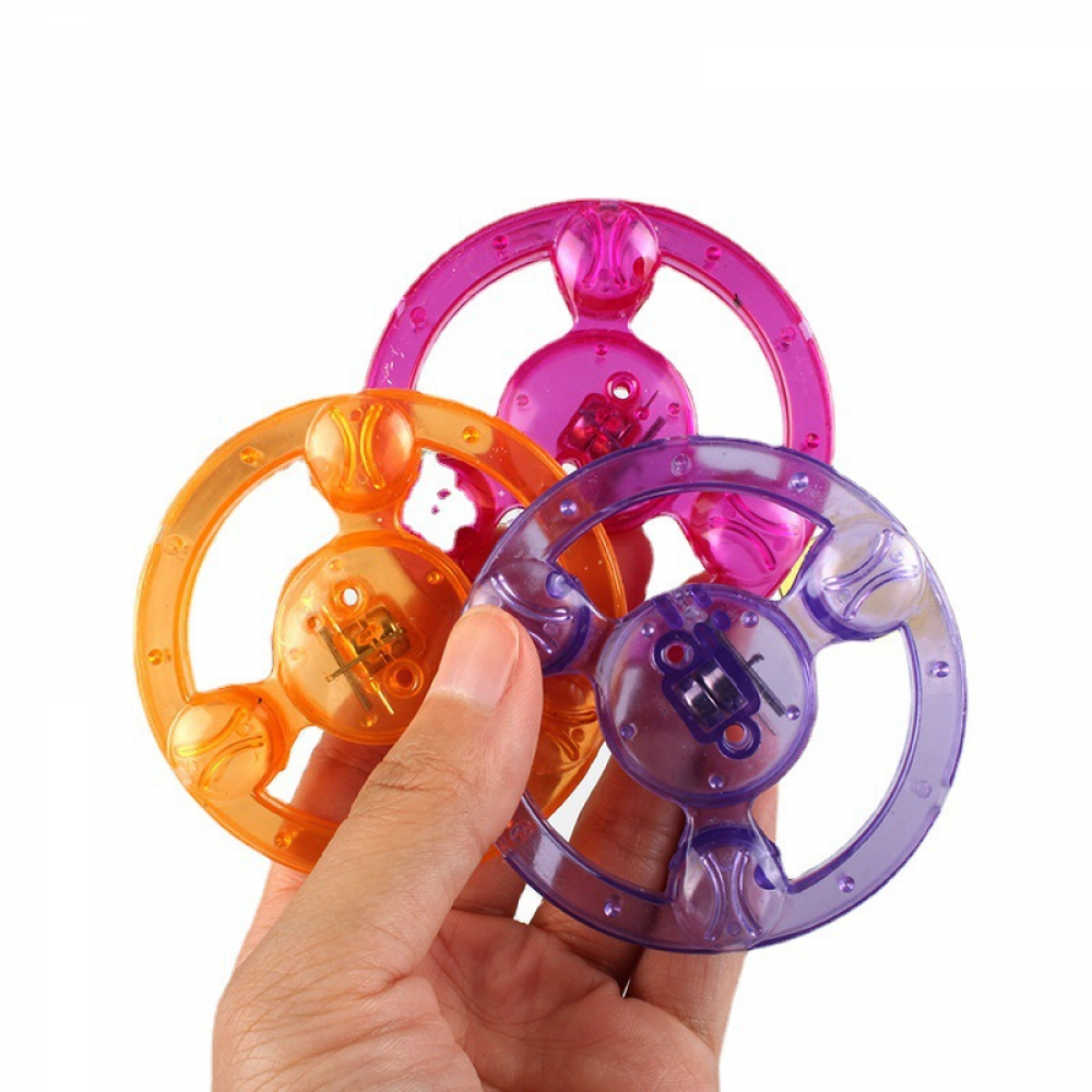 Set De 6 Volantes De Juguete De Cuerda De Mano – Giratorios Con Silbato Y Tracción, Clásicos Y Duraderos Para Entrenar Fuerza Manual En Niños
