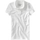 thumbnail image 1 of Aeropostale Womens Solid Uniform Polo Shirt, Blanco, X-Large, 1 of 1