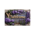 thumbnail image 1 of Summer Welcome Mat, Non-Slip Rubber Backing Door Mat for Indoor Outdoor Use, Decorative Rug for Entries Porch Patio, 40x60cm Floor Mat with Dirt Trapping, 1 of 6