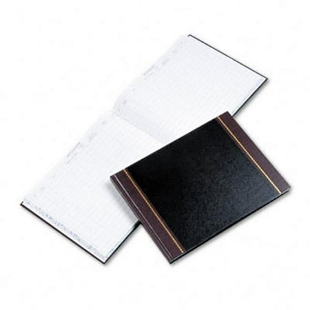 Detailed Visitor Register Book BLK Cover 208 Pgs 9-1/2 x 12-1/2