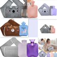 thumbnail image 1 of Water Bag Belt Cartoon Koala Belt Water Injection Thermos Two piece Three-piece Belt, 1 of 5