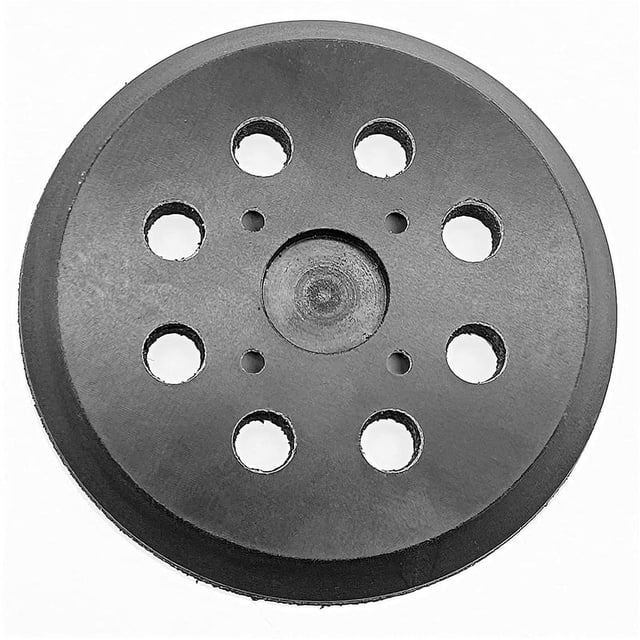 Almohadilla de repuesto con gancho de 8 orificios y 5 pulgadas para respaldo de lijadora de pista aleatoria rígida, compatible con R2600 y R2601