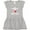 AC-Heather Grey, variant on Inktastic Plane I Love Airplanes Girls Toddler Dress