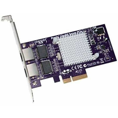 Refurbished GE1000LA2XA-E Presto Gigabit Server PCIe Dual Port Adapter Card 10/ 100/