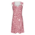 thumbnail image 4 of DDAPJ pyju Women's Sequin Dress Sparkly Glitter V-Neck Sleeveless Party Club Cocktail Tank Dress Party Prom Mini Dresses Birthday Gifts Pink S, 4 of 6