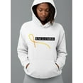 thumbnail image 2 of Exclusive W Chain Pattern Hoodie Women -Image by Shutterstock, Female 5X-Large, 2 of 4