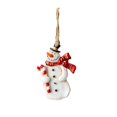 thumbnail image 4 of 2 Adornos Para árbol De Navidad, Regalos De Fiesta, Adorables Para Dormitorio, Fiesta, Patio, Muñeco De Nieve, 4 of 8