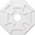 thumbnail image 1 of Ekena Millwork CMP30LG-06000 30 Po OD x 6 Po ID Carré Logan Architectural Grade PVC Contemporain Médaillon de Plafond, 1 of 1