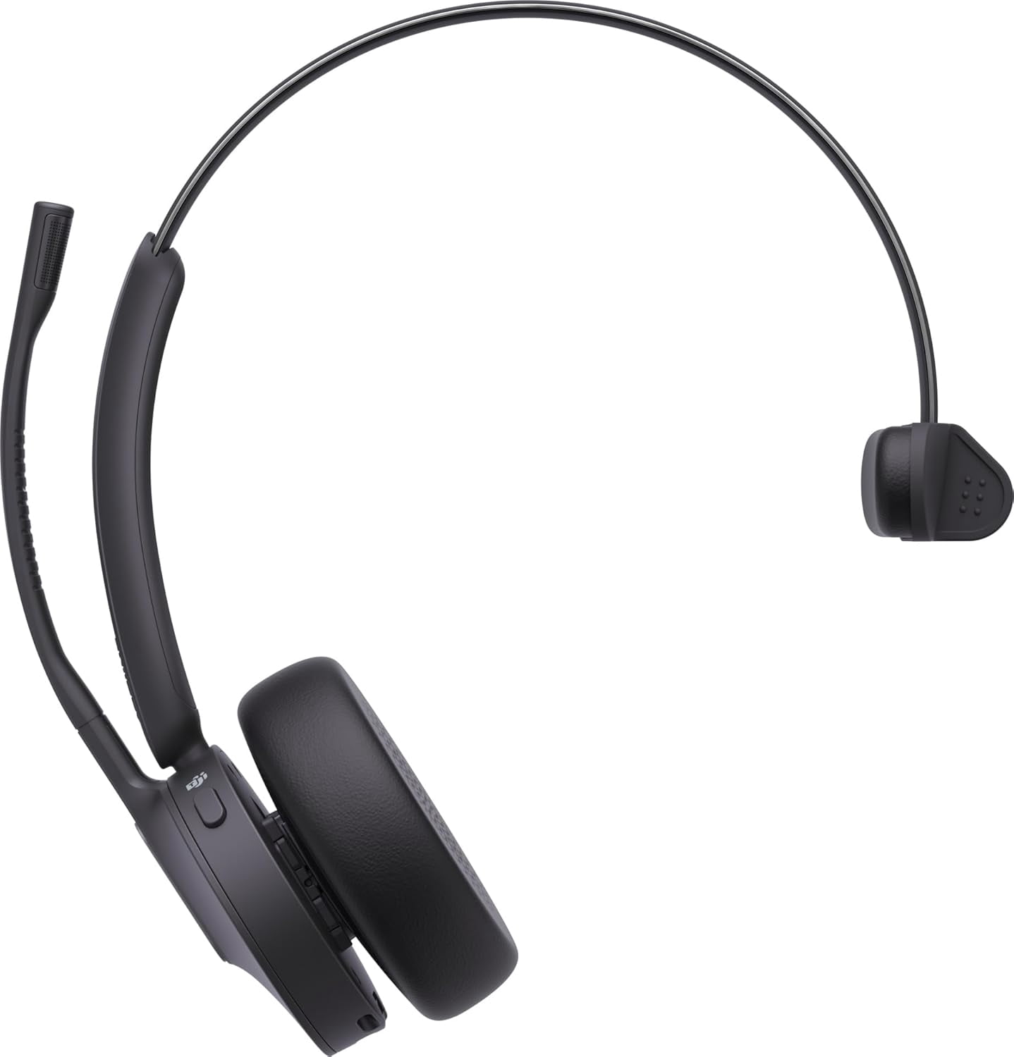 Yealink 1208671 WH64 Mono Teams DECT Hybrid Wireless Headset, Black