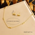 thumbnail image 4 of NICKSUN Infinite Earring Necklace Bracelet Set - 18K Gold Plated Dainty Infinite Jewelry Set Birthday Valentines Mother Gifts for Women, 4 of 7
