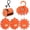 Orange Lights, variant on USB Rechargeable LED Road Flares Emergency Lights with Magnetic Base, 9 Strobe Options Roadside Emergency Warning Car Safety Beacon Flashing Disc Flare Kit for Vehicles & Boat (Orange Lights, 3 Pack)