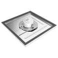 thumbnail image 6 of Blink Pro - Light White Utilitarian Aluminum Flush Mount Light, 6 of 15