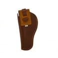thumbnail image 2 of Saddle Mate Brown Leather Gun Holster 9" with Adjustable Retention Strap Right Handed New, 2 of 4