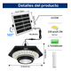 thumbnail image 2 of Led Lámpara Solar  Lab.G Exterior Jardín De Pared  redonda, 2 of 4