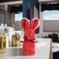 thumbnail image 5 of PALIFEUR Bath Towels Hand Towels for Bathroom, 29.5x13.8", Cute Bunny Towels Gifts for Women Highly Absorbent Lighter Weight Wash Cloths for Bathroom, Wedding, Birthday-Red, 5 of 7