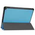 thumbnail image 5 of Case for All-New Fire HD 8 & HD 8 Plus Tablet (10th Generation, 2020 Release), Slim Lightweight Faux Leather Smart Trifold Stand Cover with Auto Wake/Sleep, Sky Blue, 5 of 8