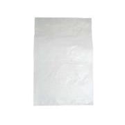 Angle View: ZORO SELECT 12" x 10" Open Poly Bags, 0.75 mil, Clear, PK 1000