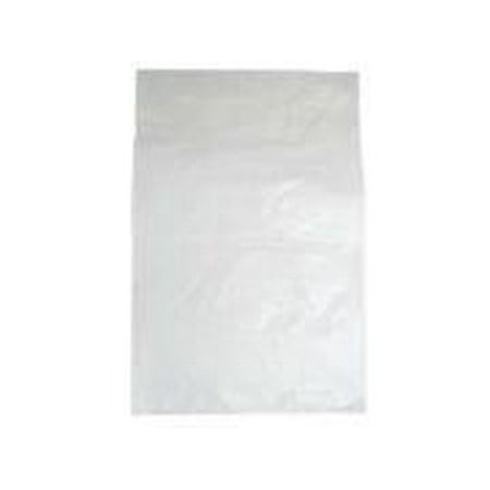 ZORO SELECT 12" x 10" Open Poly Bags, 0.75 mil, Clear, PK 1000