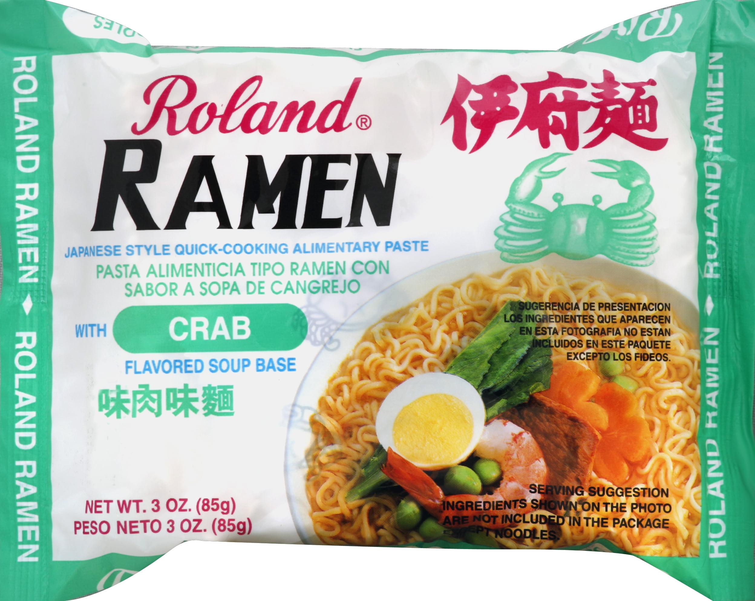 Roland Crab Ramen 3.05 oz (Pack Of 30)