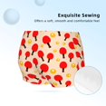 thumbnail image 2 of Pofeuu Table Tennis Rackets 1 Print Soft Cotton Girls Boyshort panties Toddler Underwear-XX-Small, 2 of 5